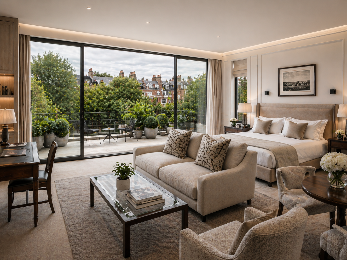 Rosace Studio — Chelsea interior bedroom design